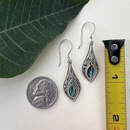 Dewdrop Abalone Earrings