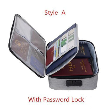Document Bag Large Capacity Waterproof Storage Pack - foxberryparkproducts