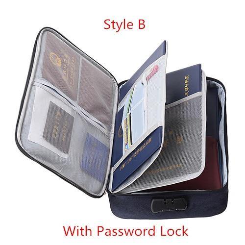 Document Bag Large Capacity Waterproof Storage Pack - foxberryparkproducts