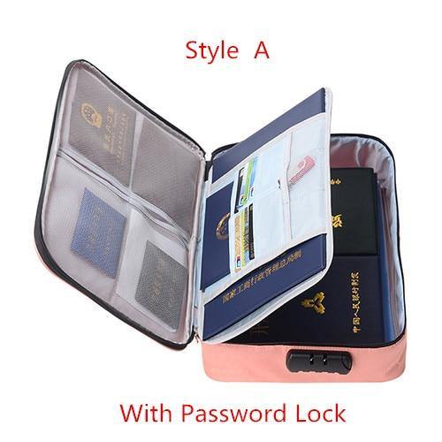 Document Bag Large Capacity Waterproof Storage Pack - foxberryparkproducts
