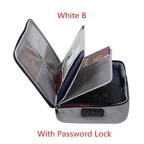 Document Bag Large Capacity Waterproof Storage Pack - foxberryparkproducts