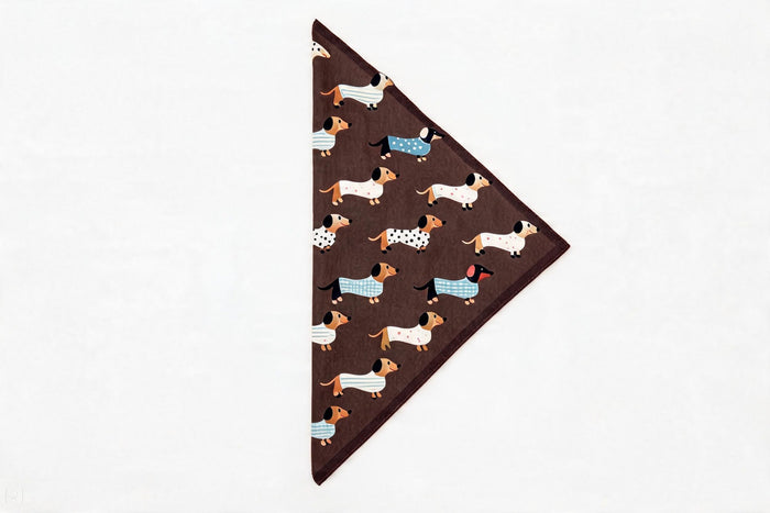 Dog-Print Square Scarf wholesale - image 6