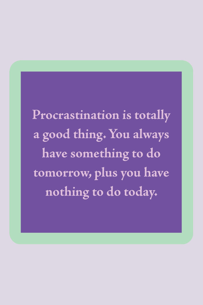 Procrastination