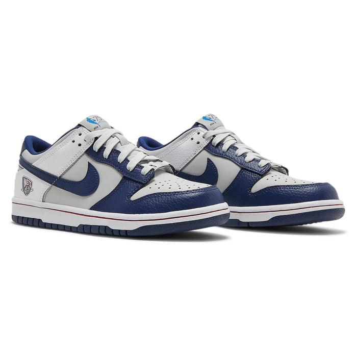 Nike Dunk Low EMB NBA 75th Anniversary Brooklyn Nets (GS) sneakers — style DO6288-001 — photo 2 of 5