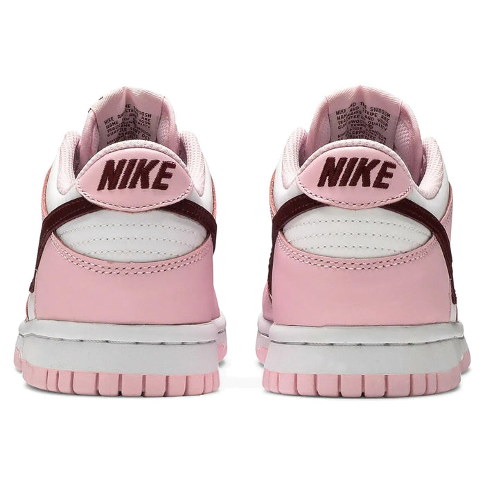 Nike Dunk Low Pink Foam Red White (GS) sneakers — style CW1590-601 — photo 4 of 6
