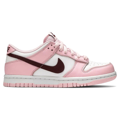 Nike Dunk Low Pink Foam Red White (GS) sneakers — style CW1590-601 — photo 6 of 6