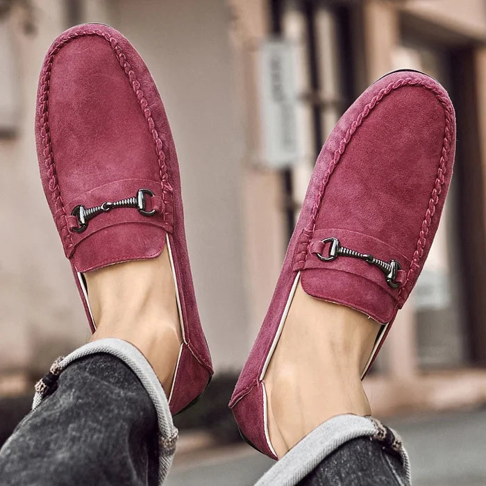 Elias Suede Loafers