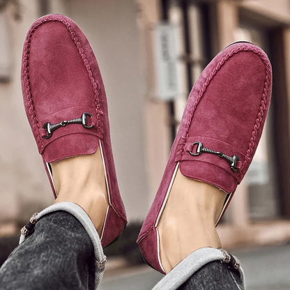 Elias Suede Loafers