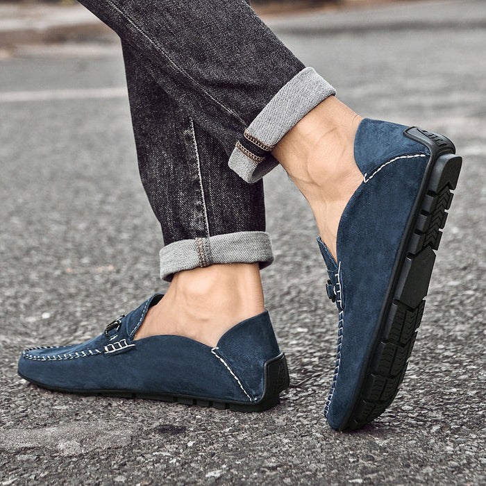 Elias Suede Loafers