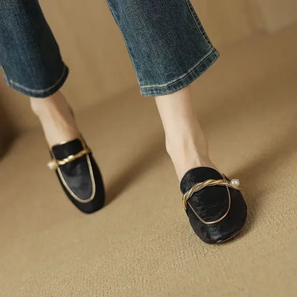 Eliza Satin Mules