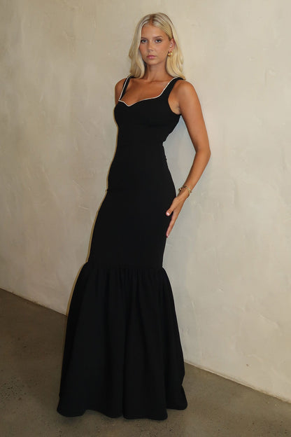 Emberly Maxi Dress - Black