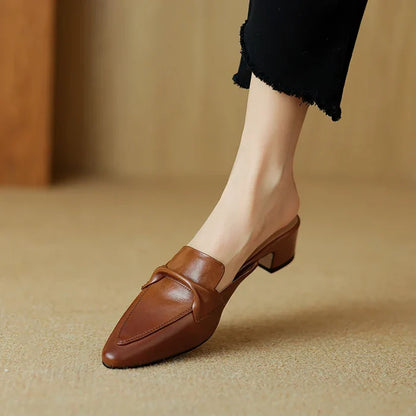 Esme Leather Mules