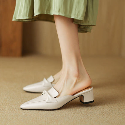 Esme Leather Mules