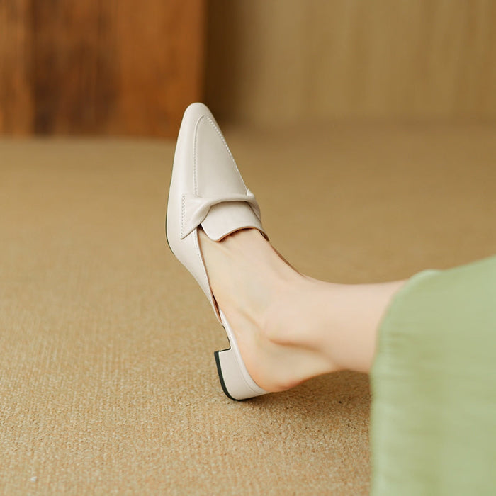 Esme Leather Mules