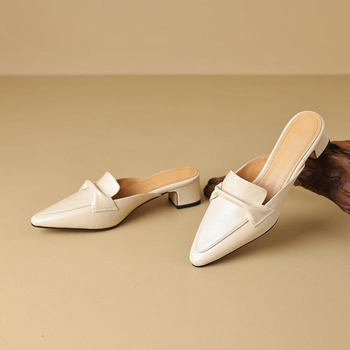 Esme Leather Mules
