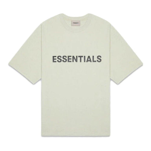 Fear of God Essentials Boxy Tee Appliqué Logo Sage - Supra Sneakers