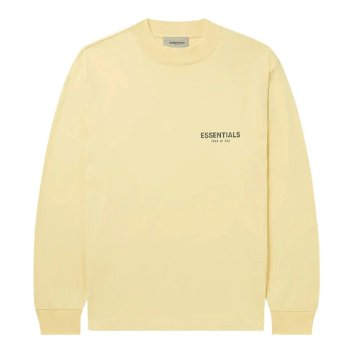Fear of God Essentials Long Sleeve T-shirt Garden Cream