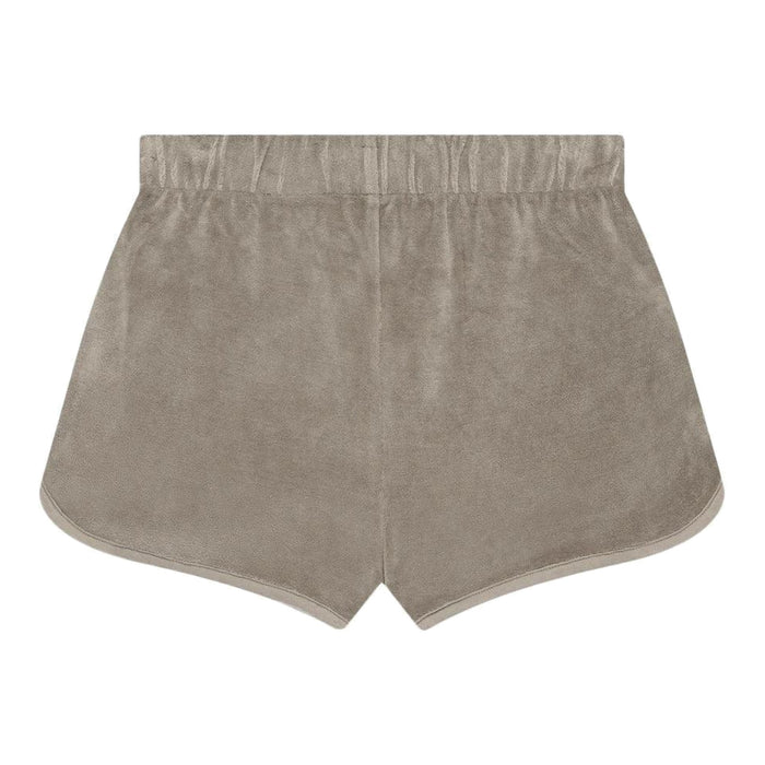 Fear of God Essentials Women's Velour Beach Short Desert Taupe - Supra Sneakers
