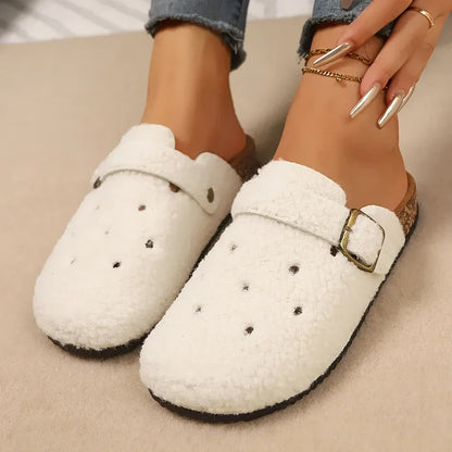 Evelyn Fleece Clogs