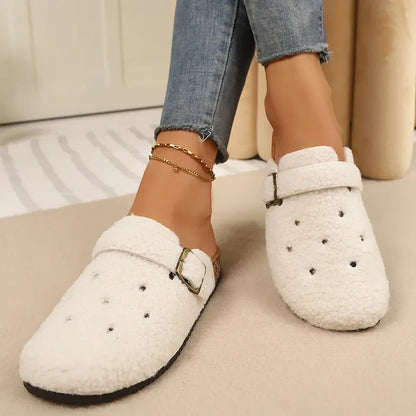 Evelyn Fleece Clogs