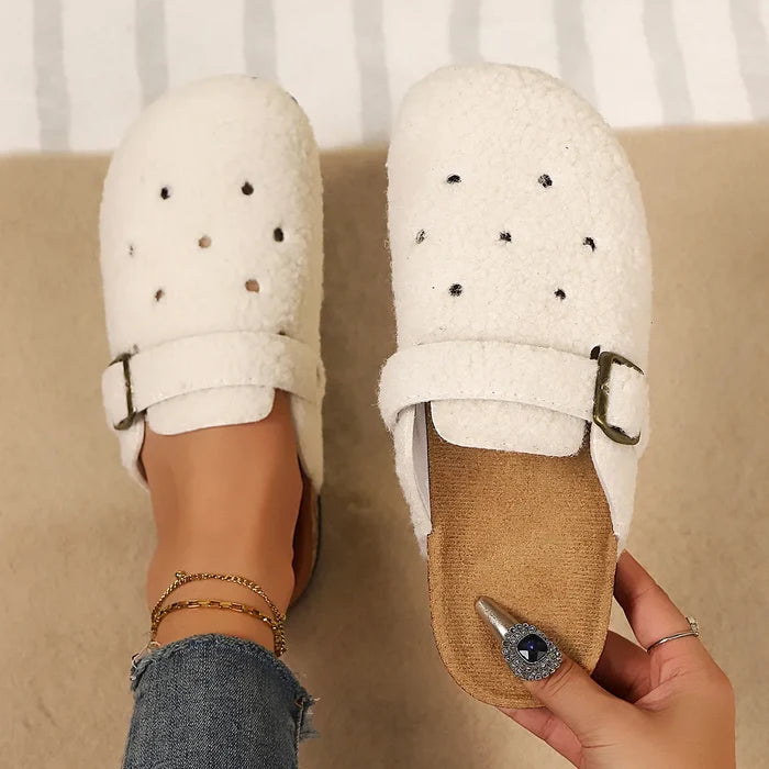 Evelyn Fleece Clogs