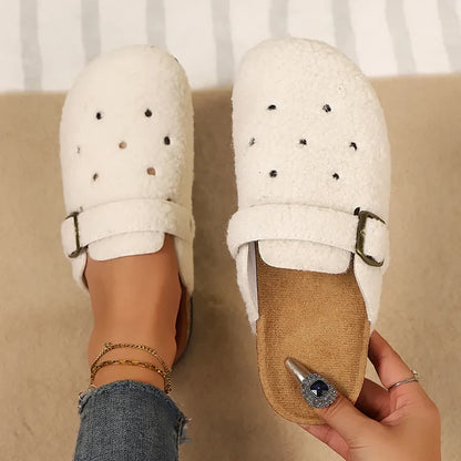 Evelyn Fleece Clogs