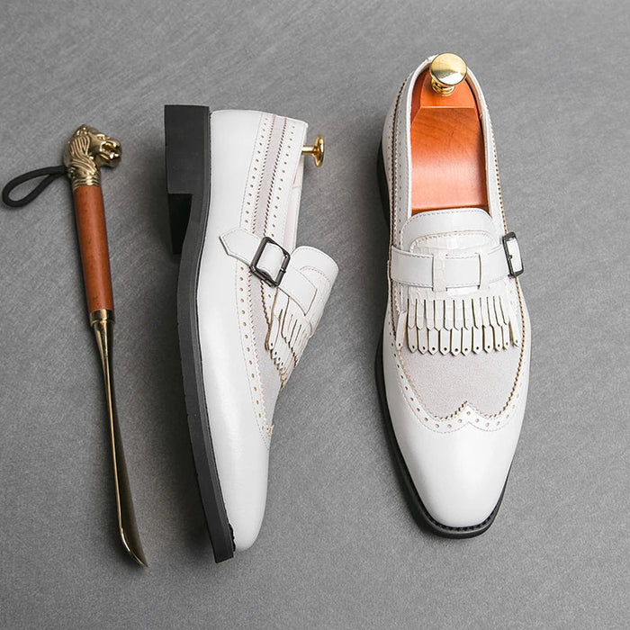 Ewan Fringe Loafers