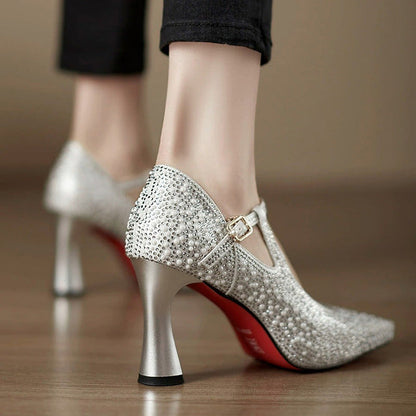 Florence Rhinestone Heels