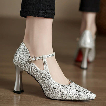 Florence Rhinestone Heels