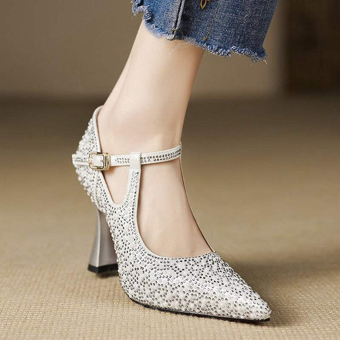 Florence Rhinestone Heels