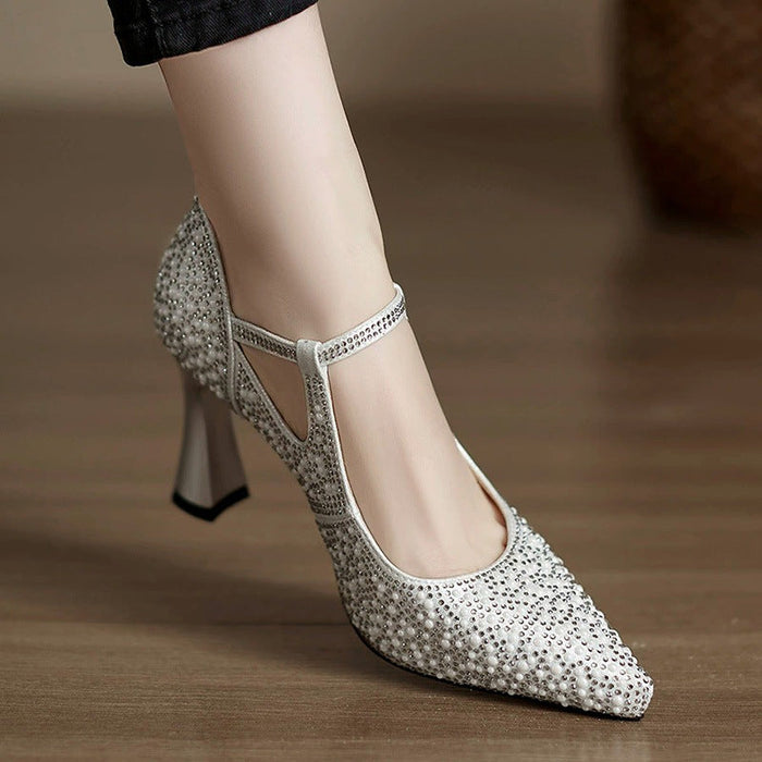 Florence Rhinestone Heels