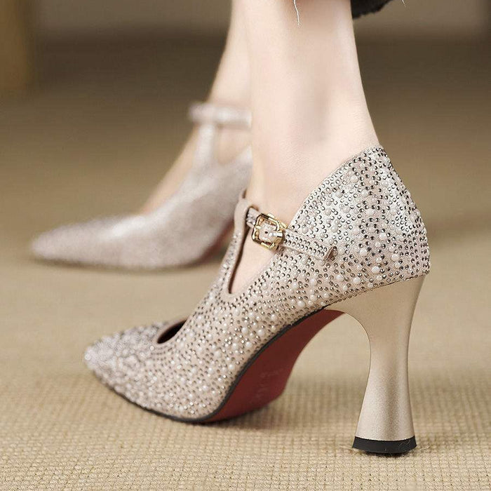 Florence Rhinestone Heels