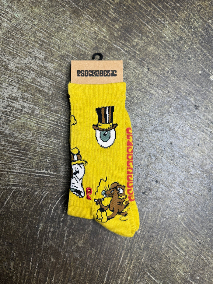 Gang Gang Socks (Yellow)