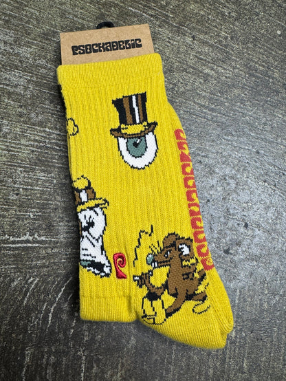 Gang Gang Socks (Yellow)