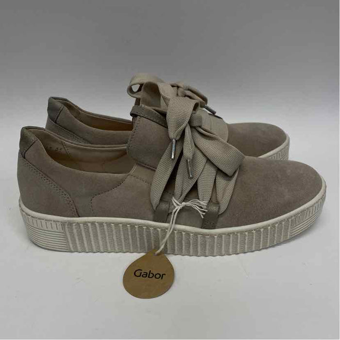 Garbor Size 5.5 - 8 Women's Tan Solid Lace Up Shoes
