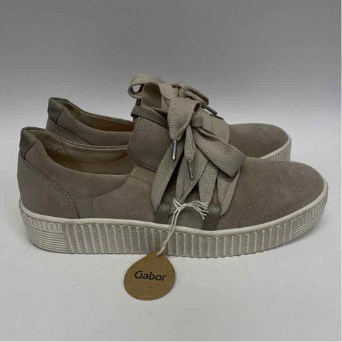 Garbor Size 5.5 - 8 Women's Tan Solid Lace Up Shoes
