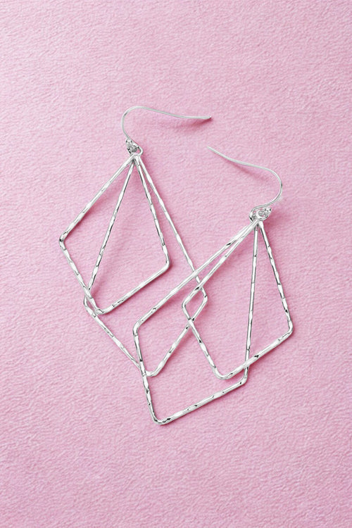 Geo Point Earrings