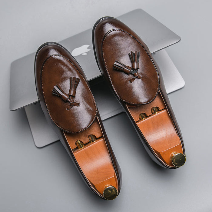 George Leather Loafers