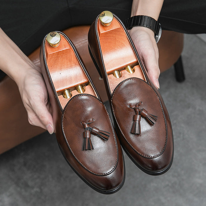 George Leather Loafers