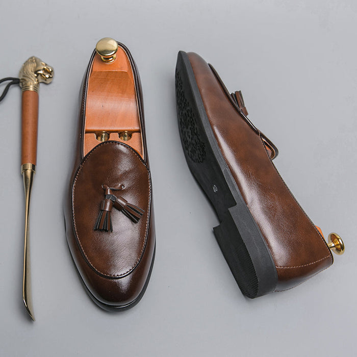 George Leather Loafers
