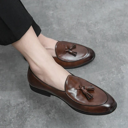 George Leather Loafers