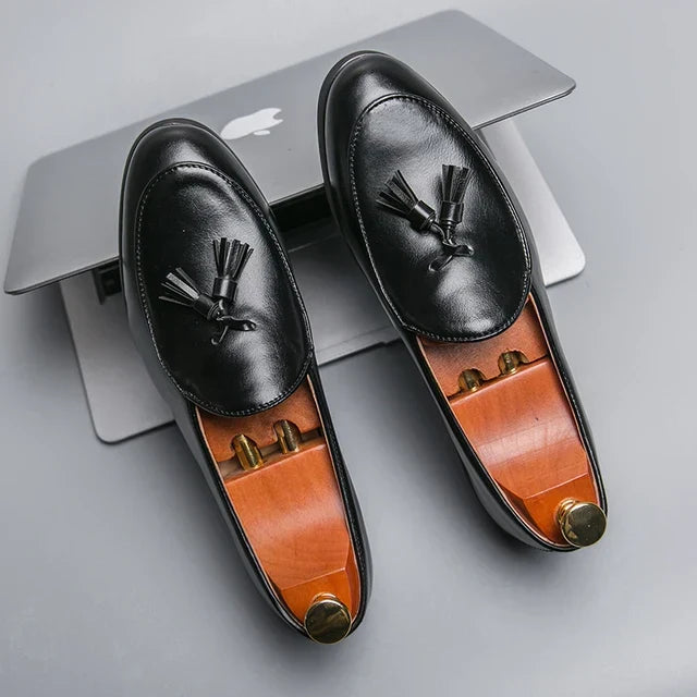 George Leather Loafers