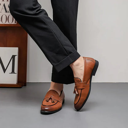 George Leather Loafers