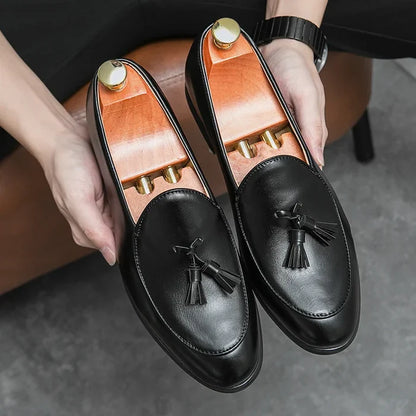 George Leather Loafers