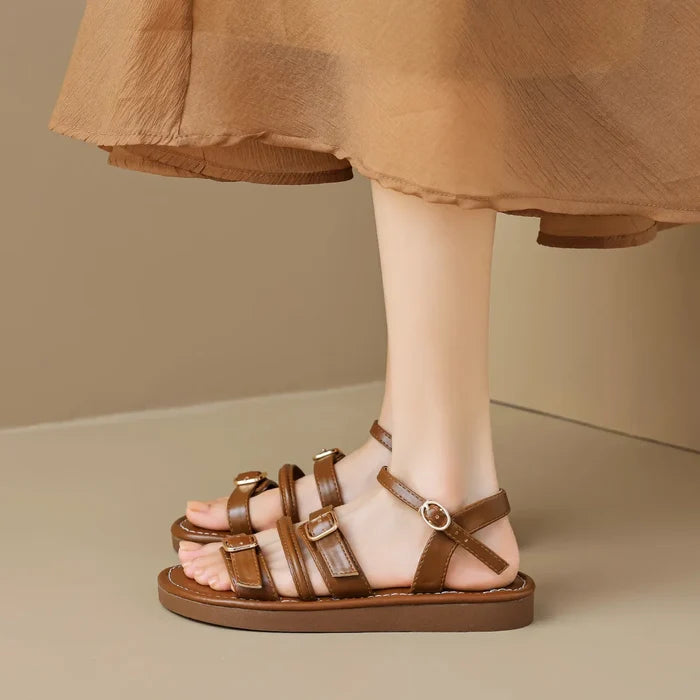 Georgina Leather Sandals
