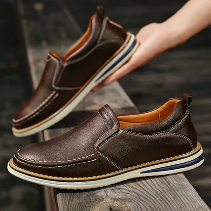 Giles Leather Loafers
