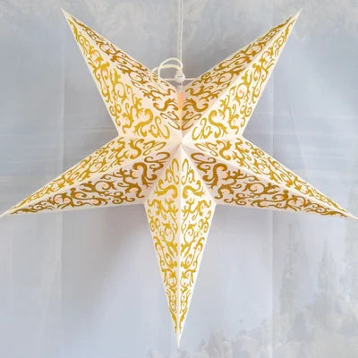 Gold Bramble Star Lantern