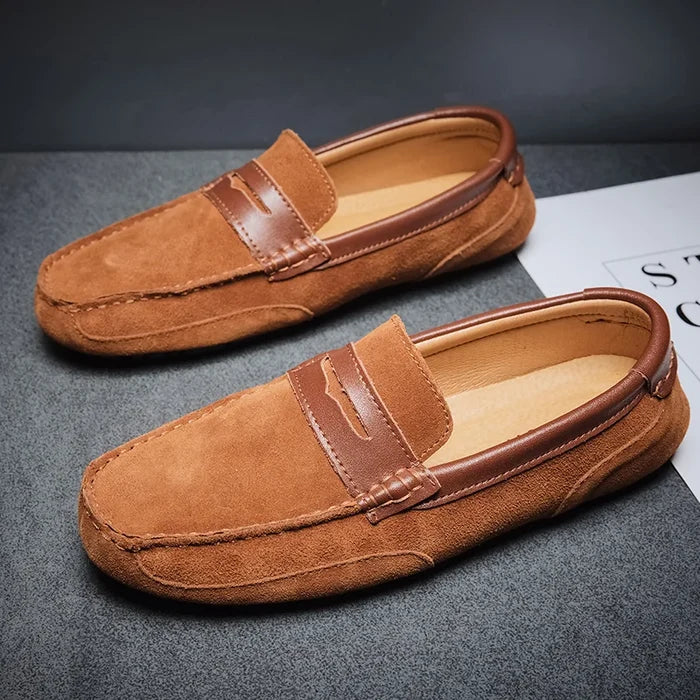 Gordon Bellini Loafers - 1987 Suede Collection