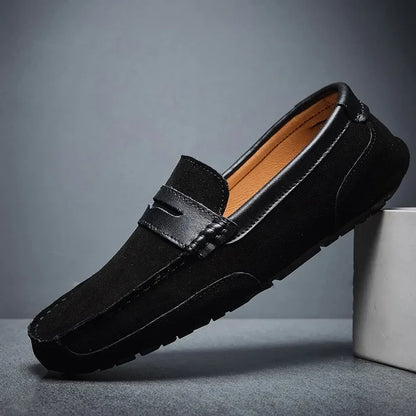 Gordon Bellini Loafers - 1987 Suede Collection