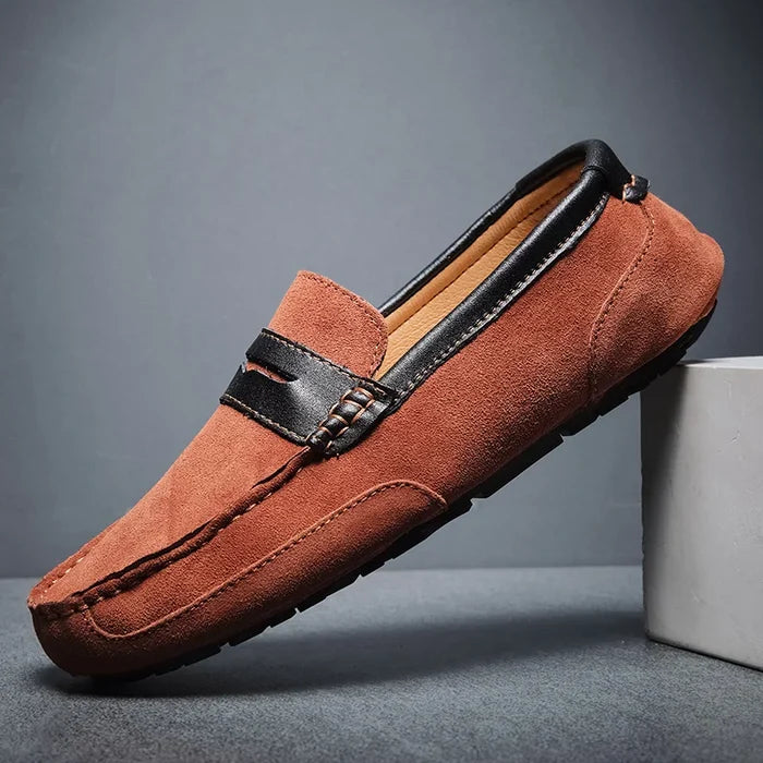Gordon Bellini Loafers - 1987 Suede Collection